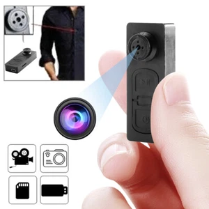 Mini 1080P HD Button Built in Battery Micro Smallest Body Camera Video Recorder - Picture 1 of 15