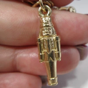James Avery 14K Gold Nutcracker Charm - Rare Retired & Hard to Find - Picture 1 of 6