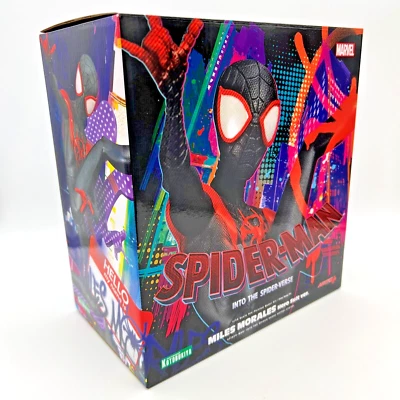 Kotobukiya MILES MORALES Spider-Man: Into the Spider-Verse ARTFX+ Estatua • NUEVO Foto 1 de 3