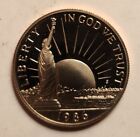 1986-S Proof Statue Of Liberty Commemorative Half Dollar Nice Coin