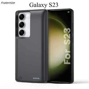 10000mAh do Samsung Galaxy S23 Ładowarka Case Powerbank Pokrowiec ładujący - Zdjęcie 1 z 8