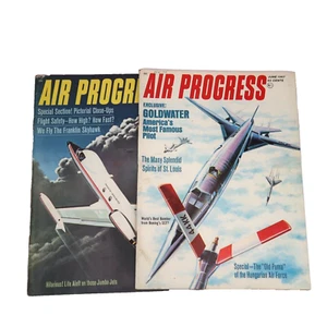 Air Progress Magazine Lot April June 1967 Vintage Airplanes Aviation Military - Picture 1 of 7