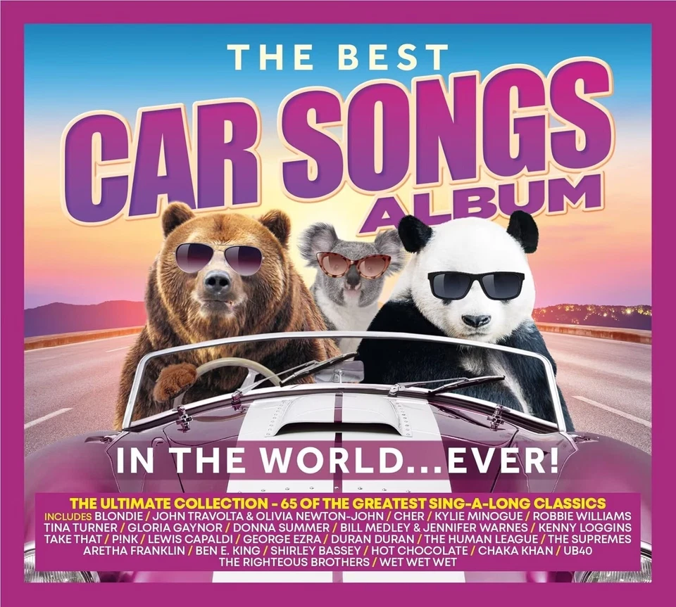 THE BEST CAR SONGS ALBUM IN THE WORLD EVER 3CD BRAND NEW AND SEALED CD Z1 Foto 1 de 1