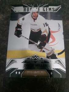 2007-08 Upper Deck Black Diamond Rookie Gems Drew Miller RC Card# 152
