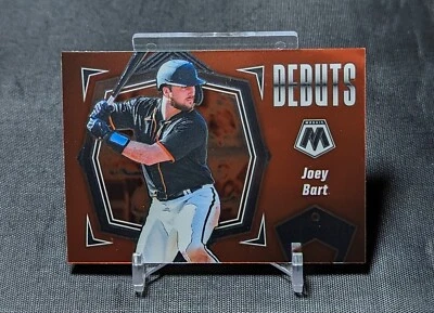 Joey Bart Pro Debut Rookie RC 2021 Panini Mosaic Card #PD-3 San Francisco Giants - Image 1 of 2