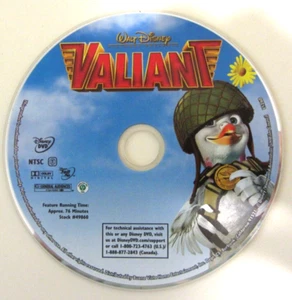 VALIANT (DVD, 2005, Disney) NO CASE, Read Descript Section - Imagen 1 de 1