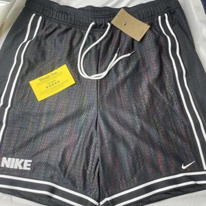 Nike Dri-fit DNA size XL 8" Basketball Shorts Black. FB7010 010 Multi Color New - Picture 1 of 11