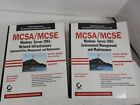 MCSA / MCSE: Windows Server 2003 Network exams 70-290 and 70-291study guides/cd