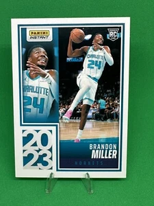 Brandon Miller 2023-24 Panini Instant #YO-2 RC Charlotte Hornets - Picture 1 of 2