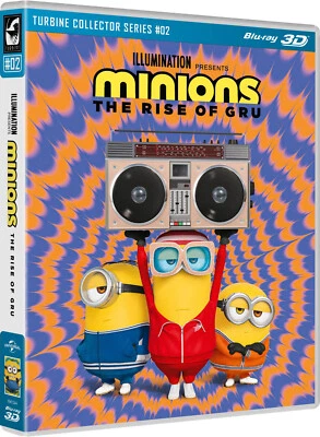 Minions: The Rise of Gru (3D Blu-ray) REGION FREE - Brand New & Sealed - Image 1 of 2