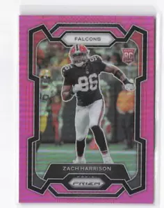 2023 Panini Prizm Zach Harrison RC #306 Pink Prizm - Picture 1 of 2