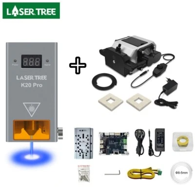 20W Optical Power Laser Module for Laser Cutter Engraver ,with Air Assist Pump  - Photo 1/4