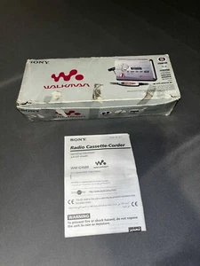 SONY WM-GX688 RADIO CASSETTE-CORDER ORIGINAL SERVICE MANUAL And Box ( Read ) - Picture 1 of 10