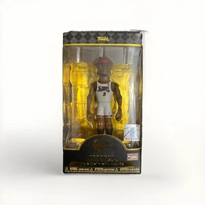 NBA Basketball - Allen Iverson Philidephia 76ers 5" Gold Premium Vinyl Figure - Picture 1 of 5