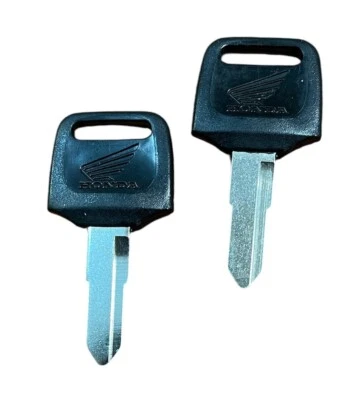 2-Key Blanks to fit various Honda Motorcycles SafeCo Brands