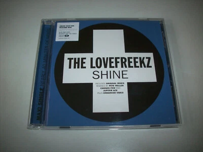 THE LOVEFREEKZ - SHINE - 5 track remix CD SINGLE + VIDEO (2005) Foto 1 de 2
