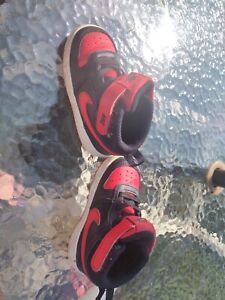 Nike Air Jordan 1 Retro Low Red Toe Red Toddler Size 7C BQ5453-007
