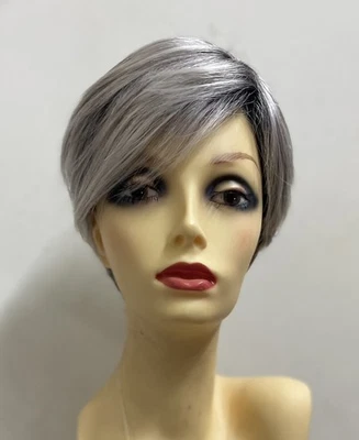 PELUCA PETITE EASTON ESTETICA -CROMO RT1B-MONOFILAMENTO TOP-ENCAJE DELANTERO Foto 1 de 4