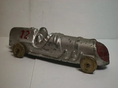 VINTAGE HUBLEY #12 RACE CAR ALL ORIGINAL DIECAST ALUMINUM - Image 1 of 4