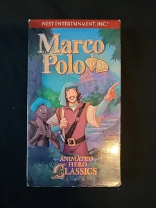 Marco Polo Nest Entertainment Animated Hero Classics VHS Vintage  - Bild 1 von 4