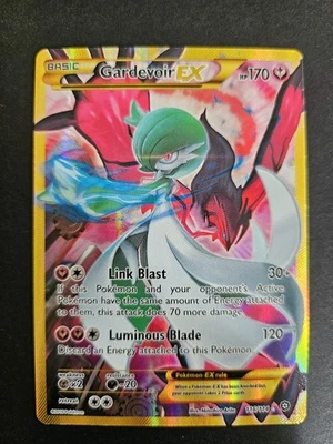 Pokemon TCG Gardevoir EX Secret Rare Holo Full Art Steam Siege 116/114 NM - Image 1 of 4