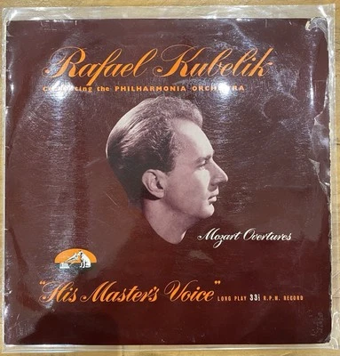 Rafael Kubelik - ALP 1109 - Mozart Overtures - HMV - Image 1 of 4