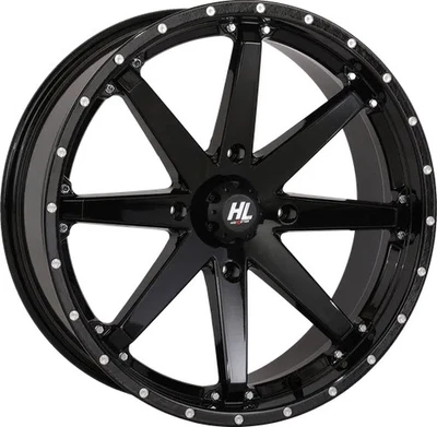 Rueda HL10 Brillo Negro 20x7 4/156 4+3 10mm Polaris Sportsman XP 1000 Touring 15-22 Foto 1 de 4