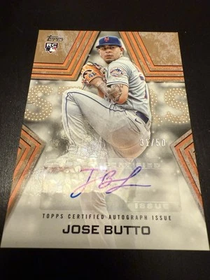 2023 Topps Series 2 - Baseball Stars Autographs Jose Butto #BSA-JBU (AU, RC) - Image 1 of 3