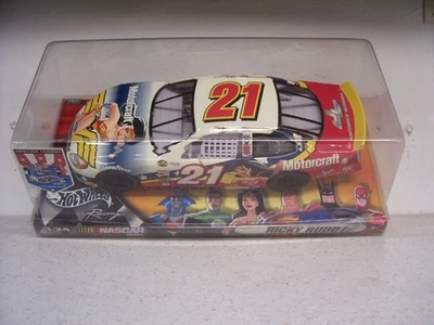 2004 1/24 #21 RICKY RUDD MOTOCRAFT FORD MATTEL JUSTICE LEAGUE WONDER WOMAN - Image 1 of 4