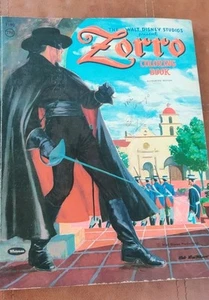 Rare Vintage 1959 Zorro TV Show Coloring Book Whitman - Picture 1 of 3