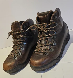 KATHMANDU Womens Waterproof Brown Leather Hiking Boots Lace Up EUR 36 US 5.5 - Picture 1 of 8