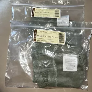 Forro de cesta de bolsillo festoneado pequeño Longaberger en salvia - Imagen 1 de 3