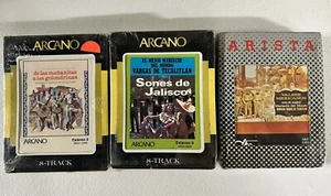 8-track Lot Of 3 Mariachi Valses Mexicanos Sones De Jalisco Mariachi Vargas - Picture 1 of 3