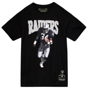 New Men's 3XB Big & Tall Mitchell & Ness Throwback NFL RAIDERS Bo Jackson Shirt - Picture 1 of 10