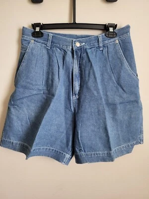 Shorts jeans feminino vintage Crazy Horse tamanho 12 - Imagem 1 de 4