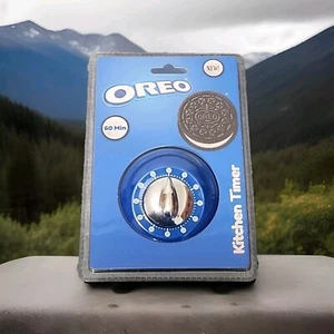 Kitchen Timer Oreo Cookie Blue New Factory Sealed Cooking Chef 60 Minute - Picture 1 of 9
