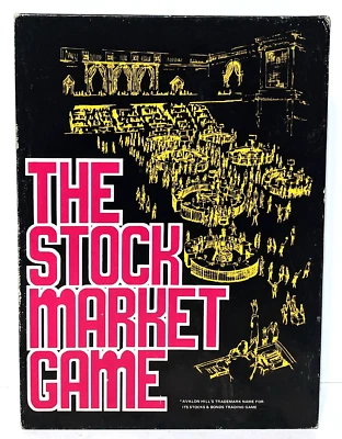 The Stock Market Game - Avalon Hill - Vintage Bookshelf Board Game - 1970 - Image 1 of 4