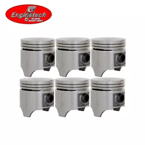 Piston Set +060" FOR Chrysler Dodge Plymouth Valiant Slant 6 170 198 225 - Picture 1 of 1