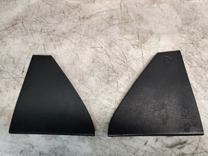 03-06 SILVERADO SIERRA DASH END CAP TRIM FUSE PANEL COVER DK PEWTER PAIR RH-LH - Picture 1 of 9