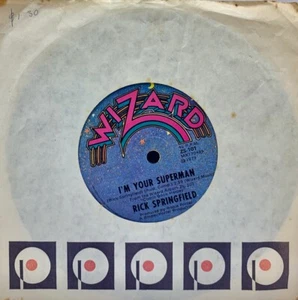 Rick Springfield / I'm Your Superman - 7" vinyl single record Australia 1973 - Picture 1 of 2