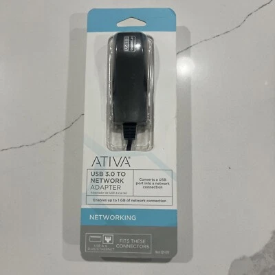Ativa USB 3.0 To Network Adapter 529-878 Converts USB Port To Network Connection - Image 1 of 2