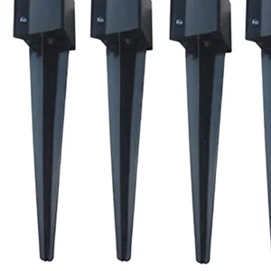 Durable Metal Fence Post Anchor Ground Spike 36" x 6" - Easy Installation Pack - Picture 1 of 7