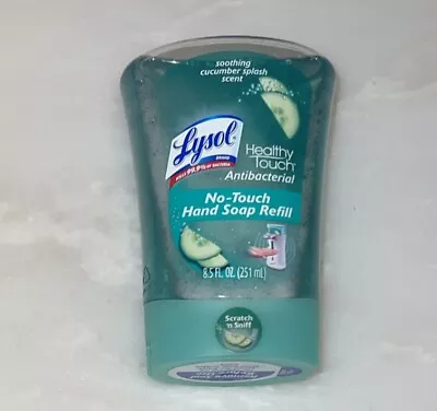 Lysol No Touch Hand Soap For Healthy Touch RETIRED Soothing Cucumber Splash SCNT - Image 1 of 4