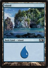 Island (234) - Foil ~ Lightly Played Magic 2012 M12 MTG Magic UltimateMTG Land C