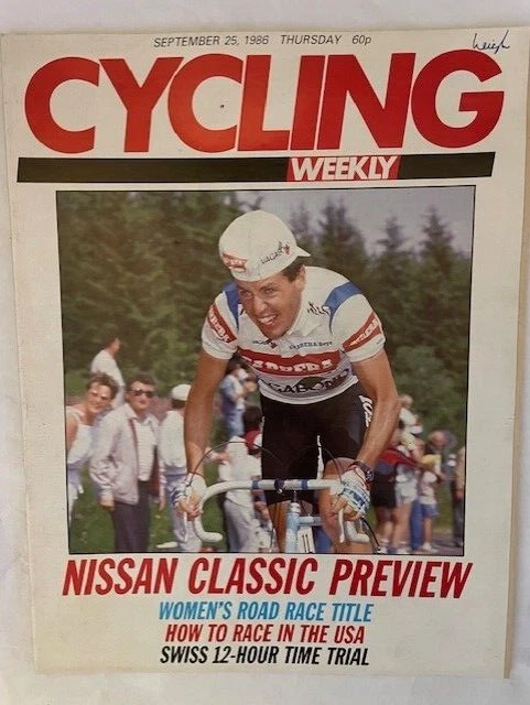 CYCLING WEEKLY - 25 SEPTEMBER 1986 - NISSAN CLASSIC PREVIEW - SWISS 12 HOUR - Image 1 of 1