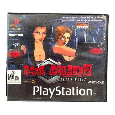 Fear Effect 2: Retro Helix *Complete - Ex Rental* Sony PS1 PAL - Image 1 of 4
