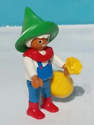 PLAYMOBIL FIGURA DUENDE ELFO AYUDANTE DE SANTA CLAUS PAPA NOEL NAVIDAD REF 3974 - Imagen 1 de 2