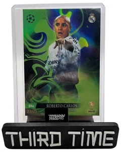 2023-24 Topps Total Football Series 4 Collector Cards Green /75 Roberto Carlos - Picture 1 of 3
