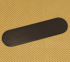 HDBP-B Black "Hot Dog" Style Universal Back Plate For Guitar /Bass - Picture 1 of 1