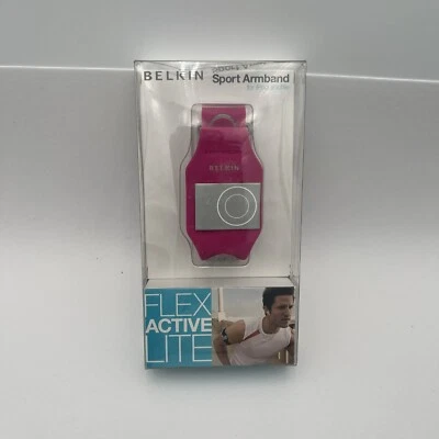 Belkin Pink Sport Armband for iPod shuffle Flex Active Lite - Image 1 of 4